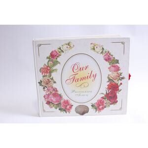 Our Family Victorian Photograph Album 1995, Nostalgic Photo Keepsake, Family